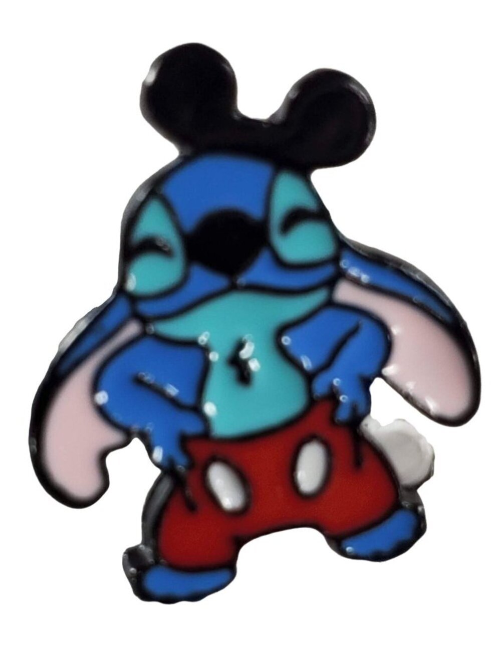 Stitch Lapel Pin Mickey Mouse Ears Pants Brooch Jewelry Badge Accessories Pin